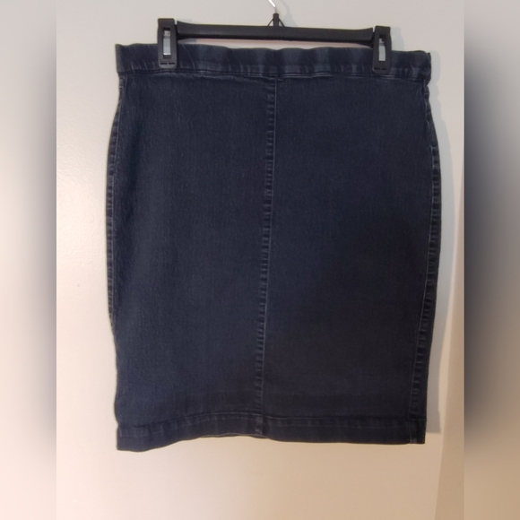 Vintage One5one Classic Denim Skirt Size Lg - Picture 1 of 2